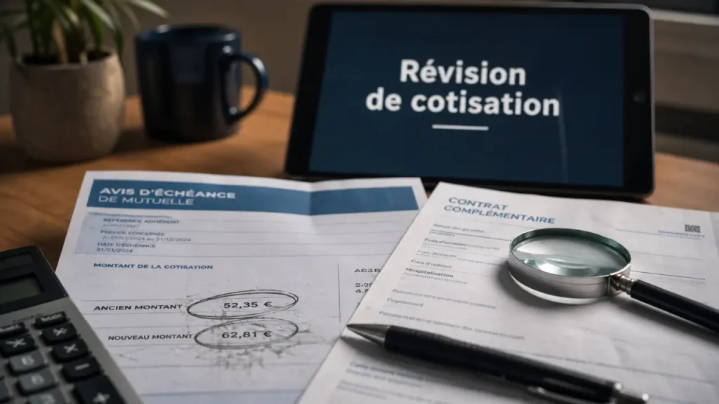 Augmentation mutuelle sans prévenir : avis de hausse de cotisation