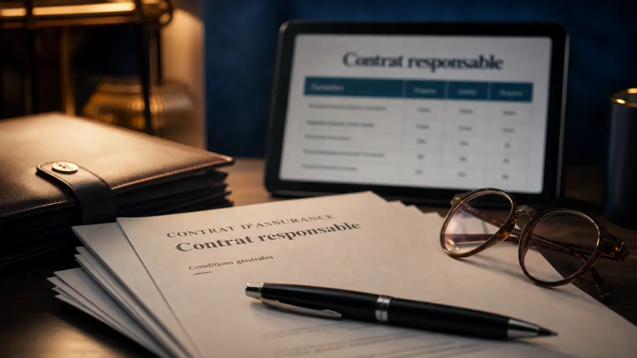 Contrat responsable mutuelle : 7% TSCA, 100% Santé, plafonds