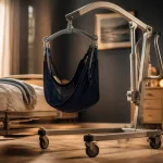 Lève-personne mobile leve personnes pour transfert lit-fauteuil à domicile