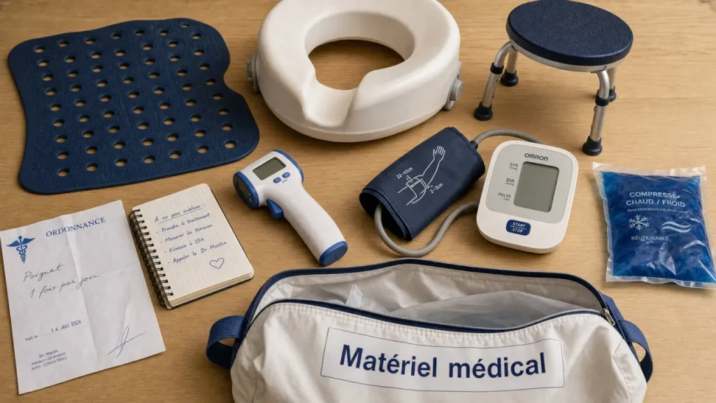 Mon matériel médical en pharmacie : douche, WC et douleur (matériel médical)
