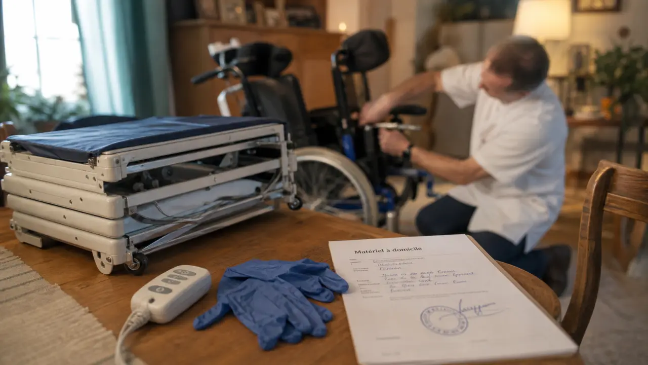 Orkyn matériel médical à domicile : prescription et installation