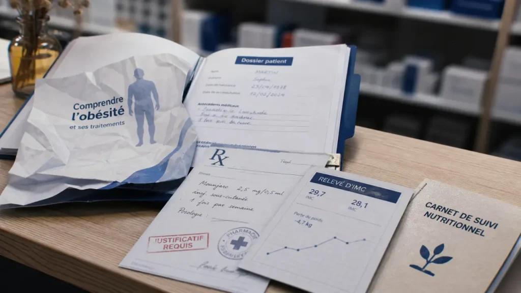 Remboursement Mounjaro 65% : IMC et justificatif en pharmacie