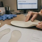 Semelles orthopédiques sur mesure tarif après consultation : podologue en cabine