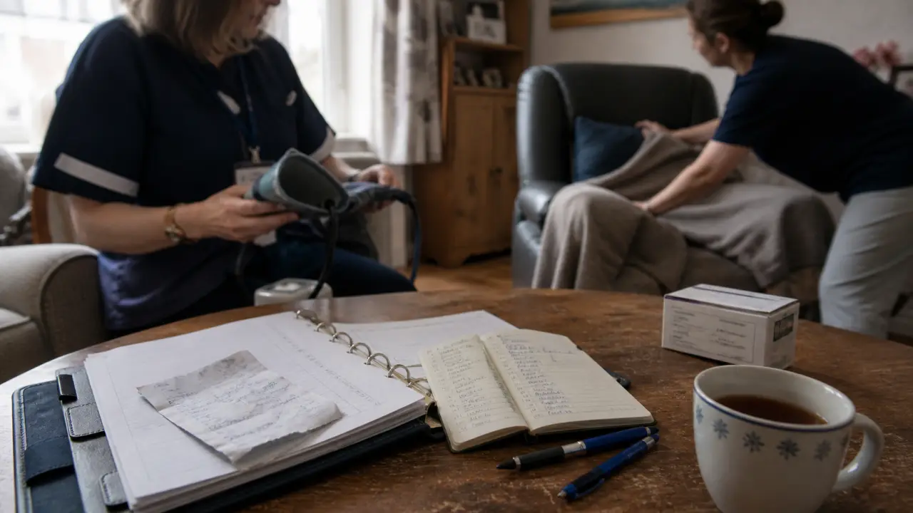 Soins infirmiers aide domicile : infirmière et aide à domicile en coordination à domicile