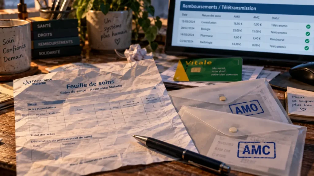 Part amo et amc : reste à charge, soins, remboursements