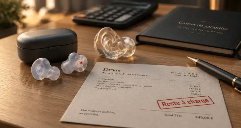 Bouchon oreille sur mesure : remboursement mutuelle