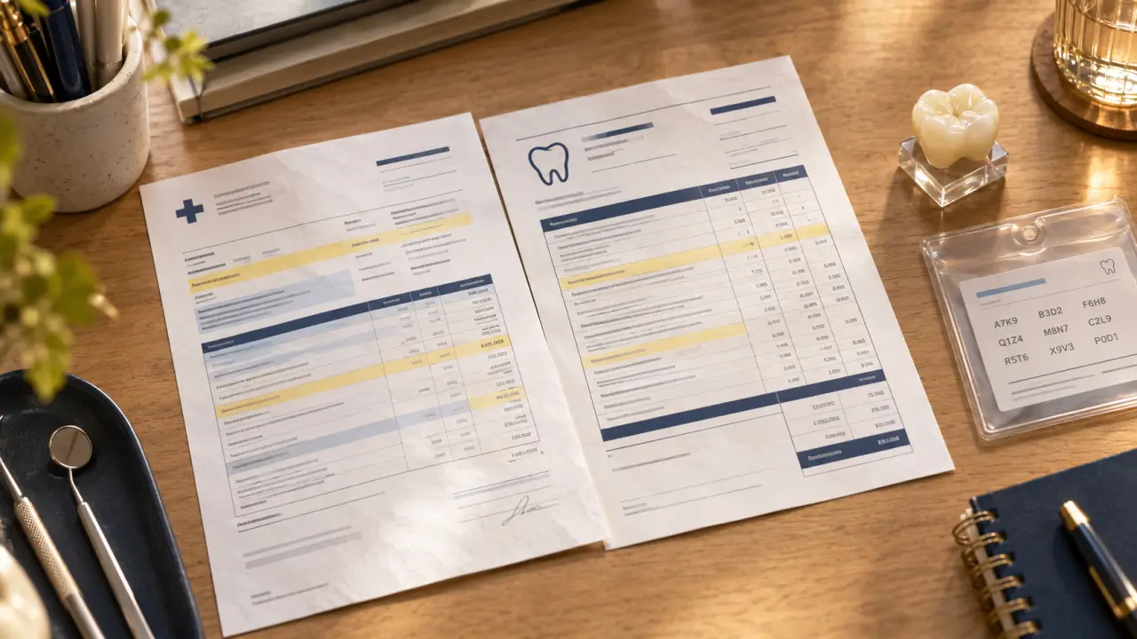 Dépose couronne remboursement mutuelle : devis et codes CCAM