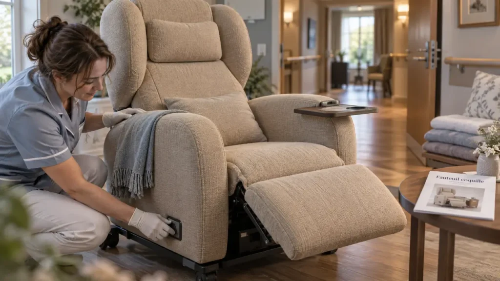 Fauteuil coquille Relaxo Thérapie avis : bon maintien et bon choix