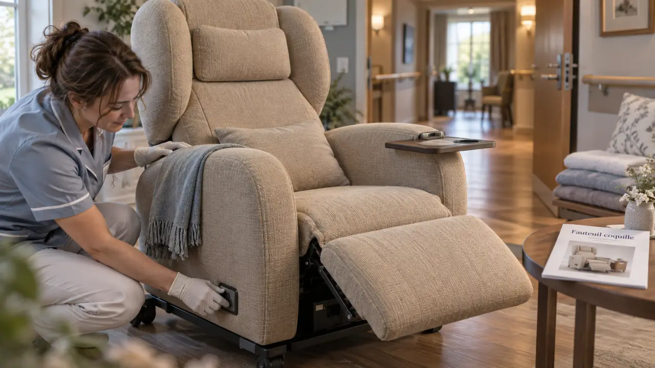 Fauteuil coquille Relaxo Thérapie avis : bon maintien et bon choix